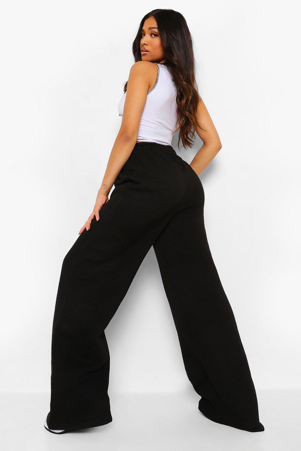 boohoo wide leg joggers