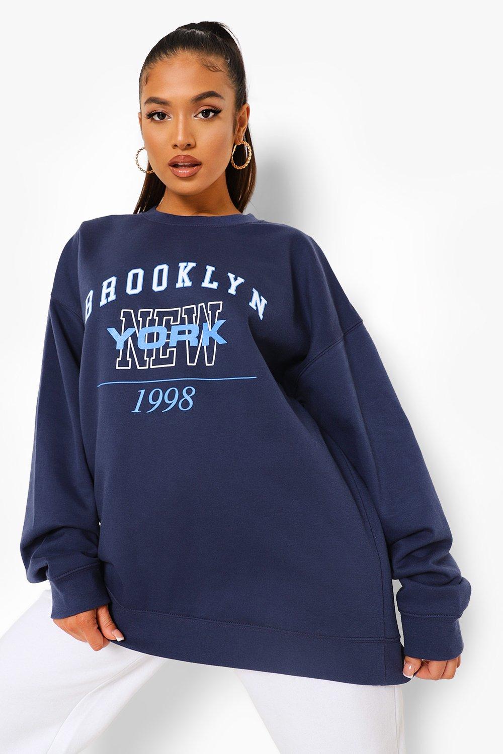 Petite Brooklyn Oversized Sweatshirt