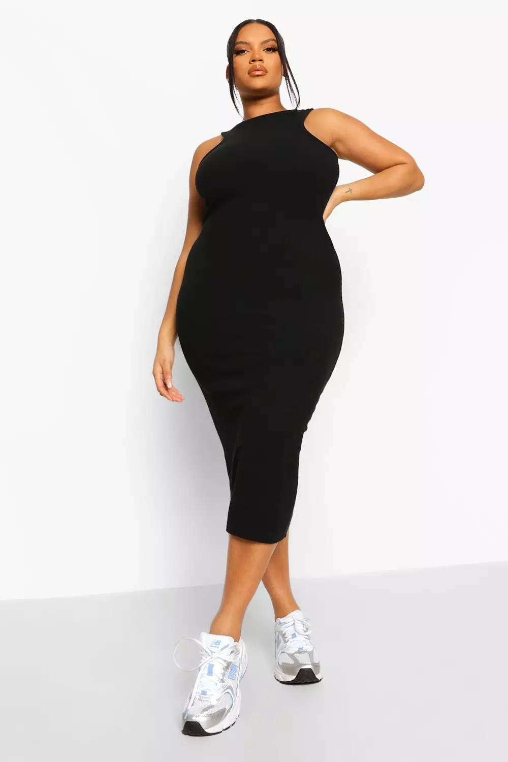 Plus bodycon hot sale midi dress