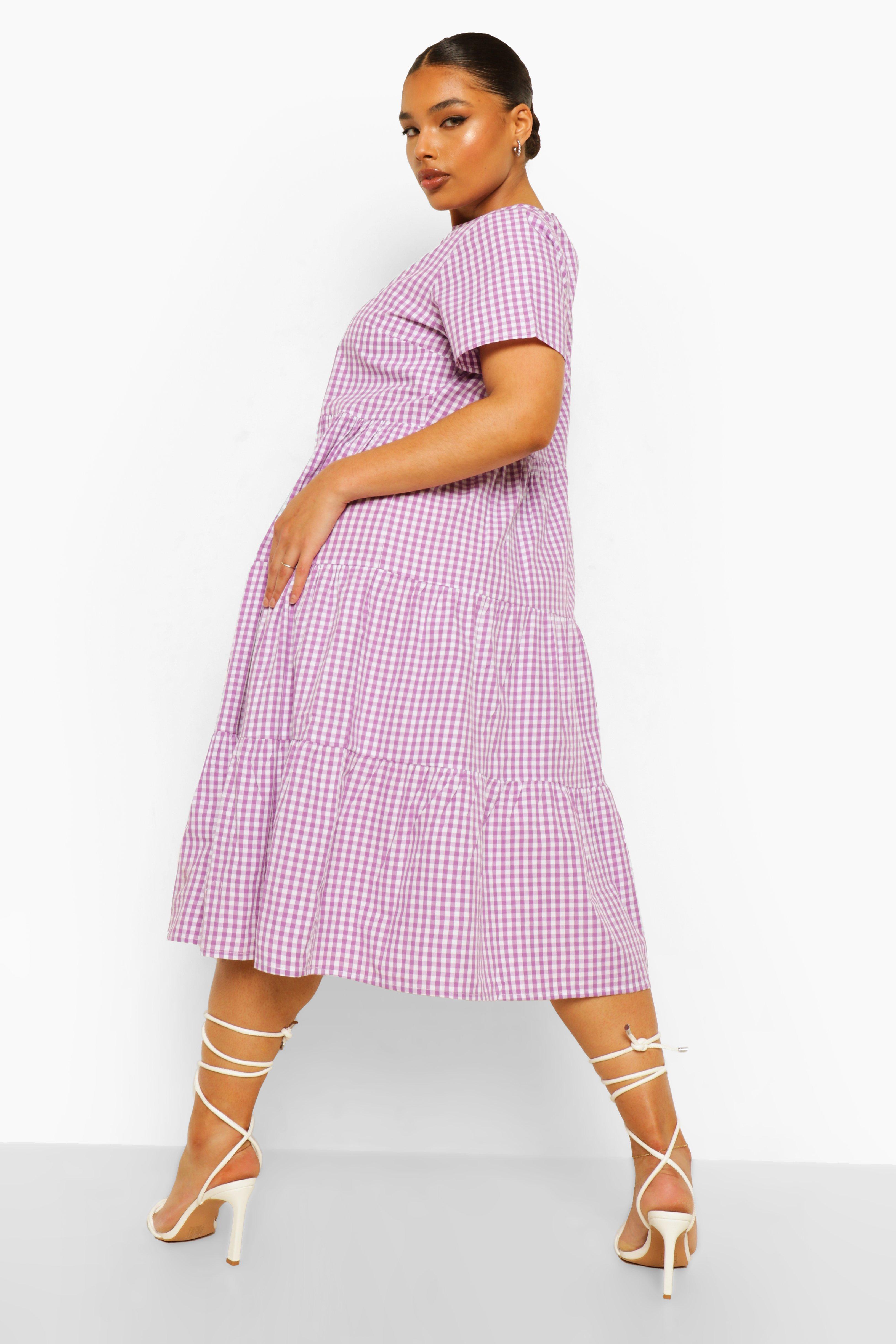 Vestido cuadros vichy discount lila