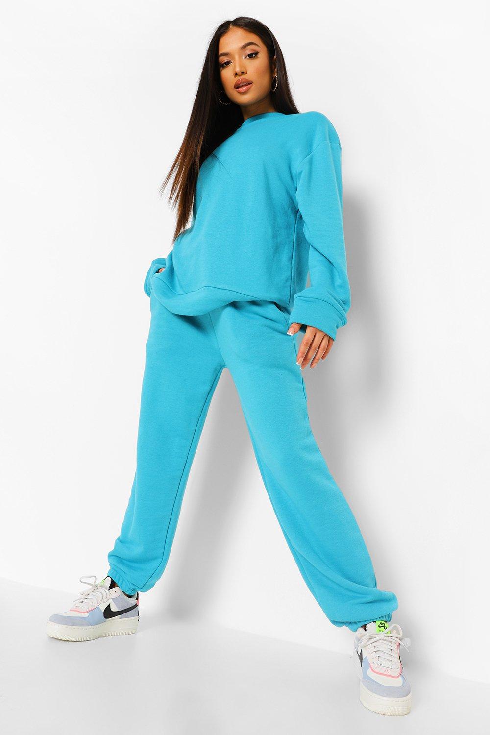 Plain cheap blue tracksuit