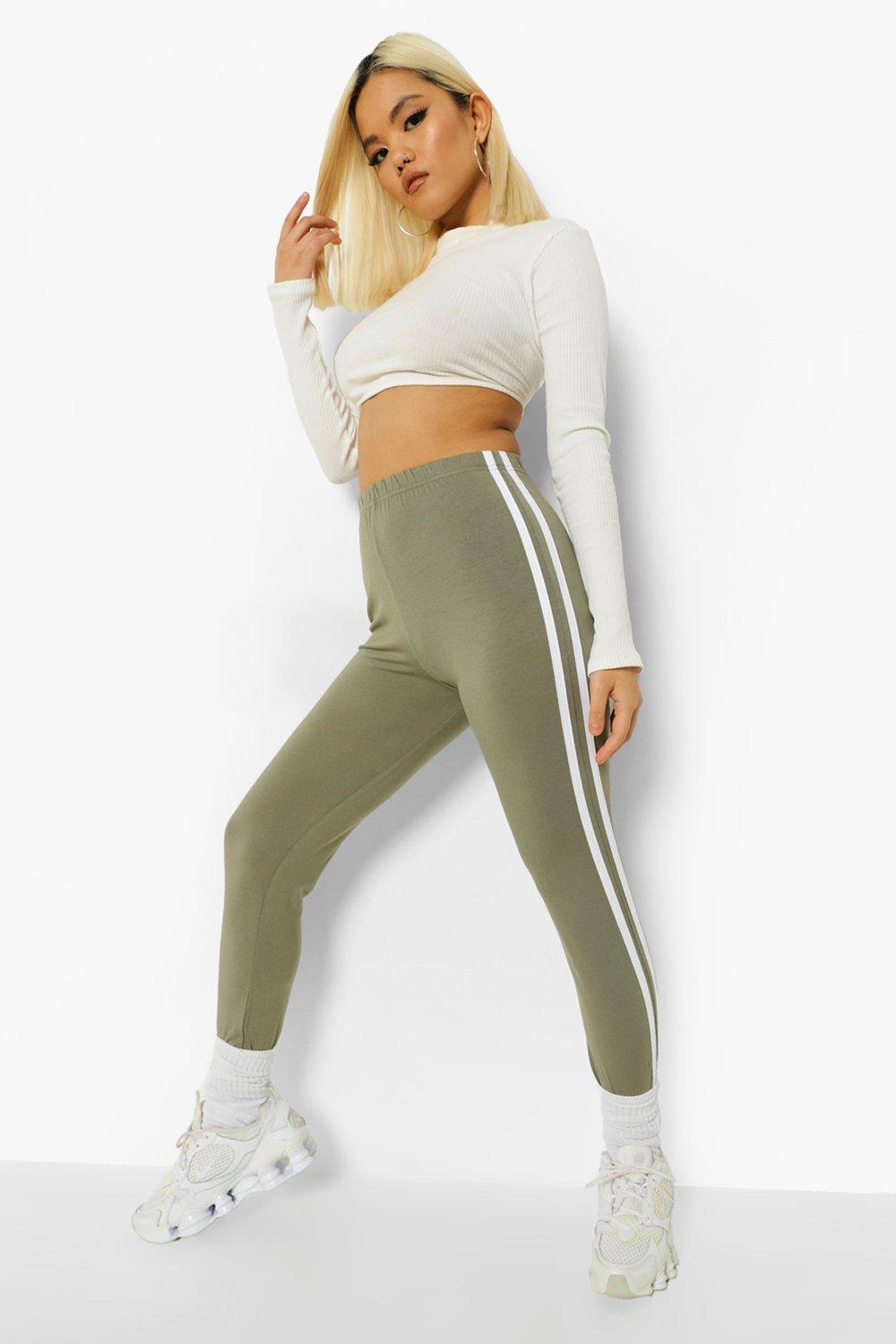 Petite Side Stripe Leggings