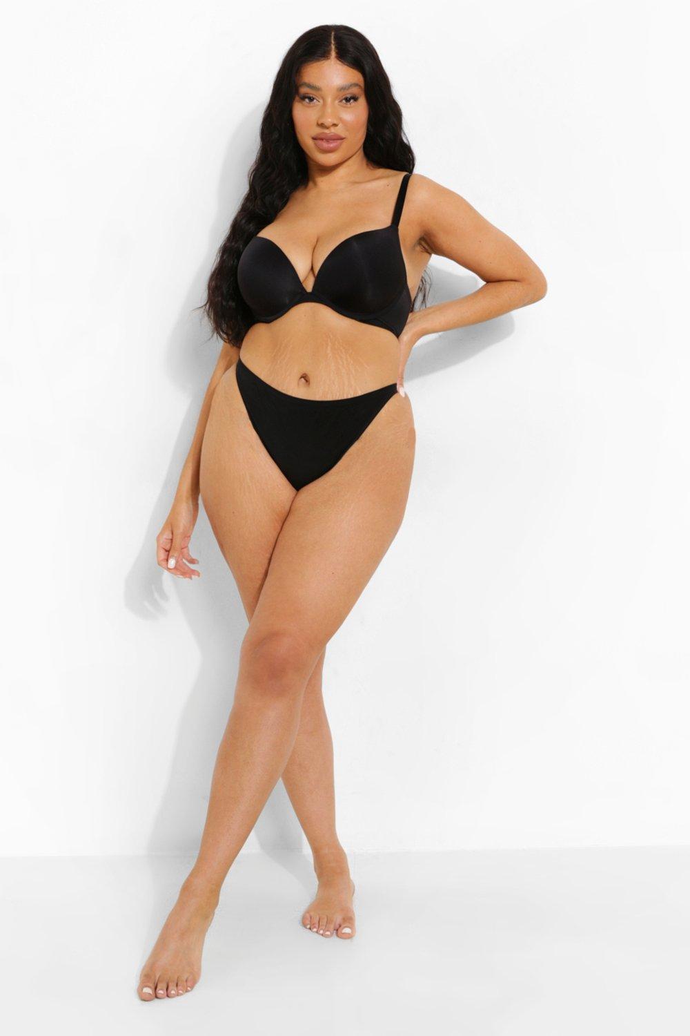 Seamless Dipped Front Thong