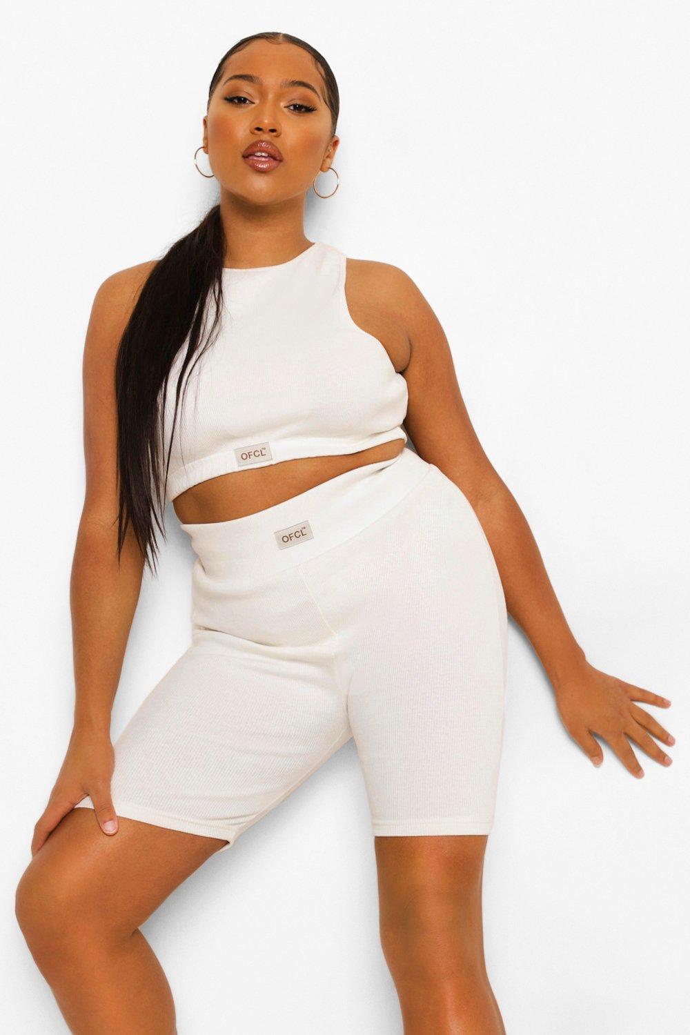 Grande taille Short cycliste premium Ofcl boohoo FR