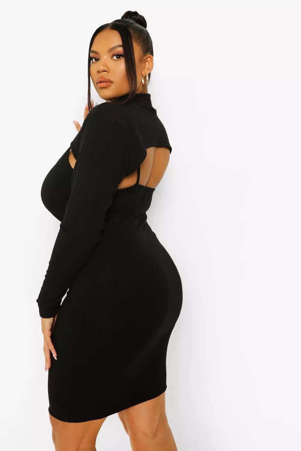 Boohoo 2 in shop 1 bodycon midi dress