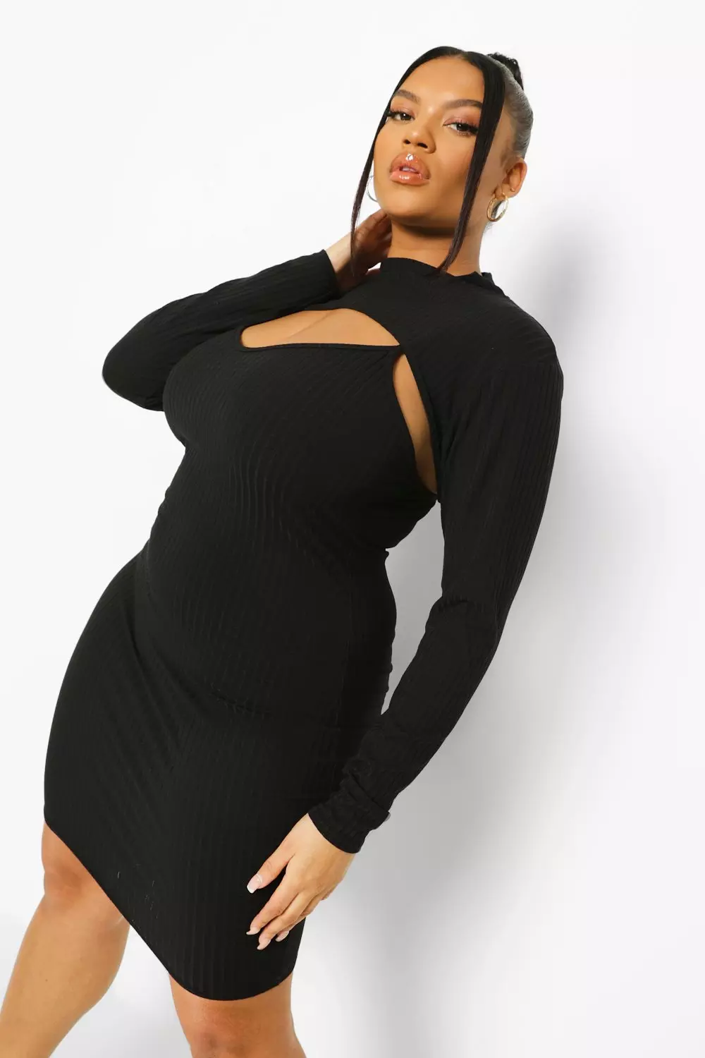 Boohoo 2 in store 1 bodycon midi dress