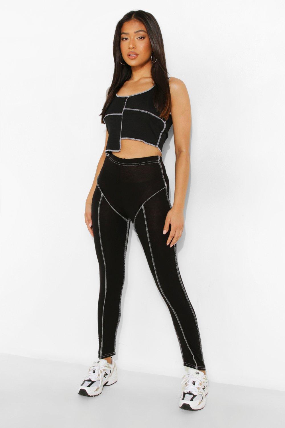 Plus Seamless V Waist Band Leggings