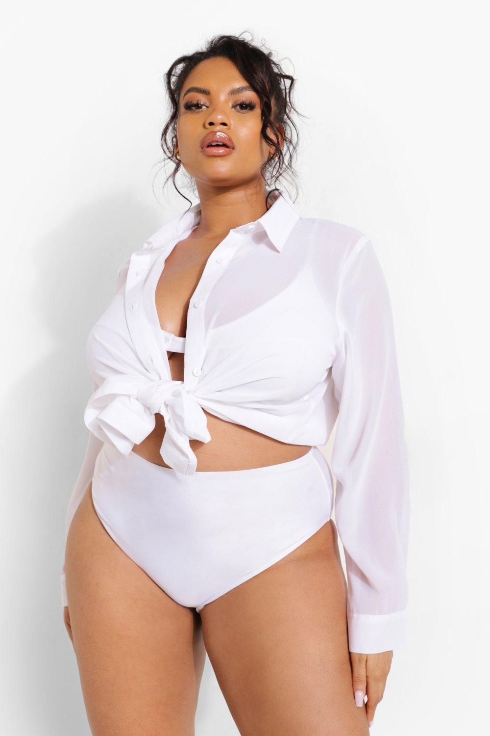 Grande taille - Chemise de plage