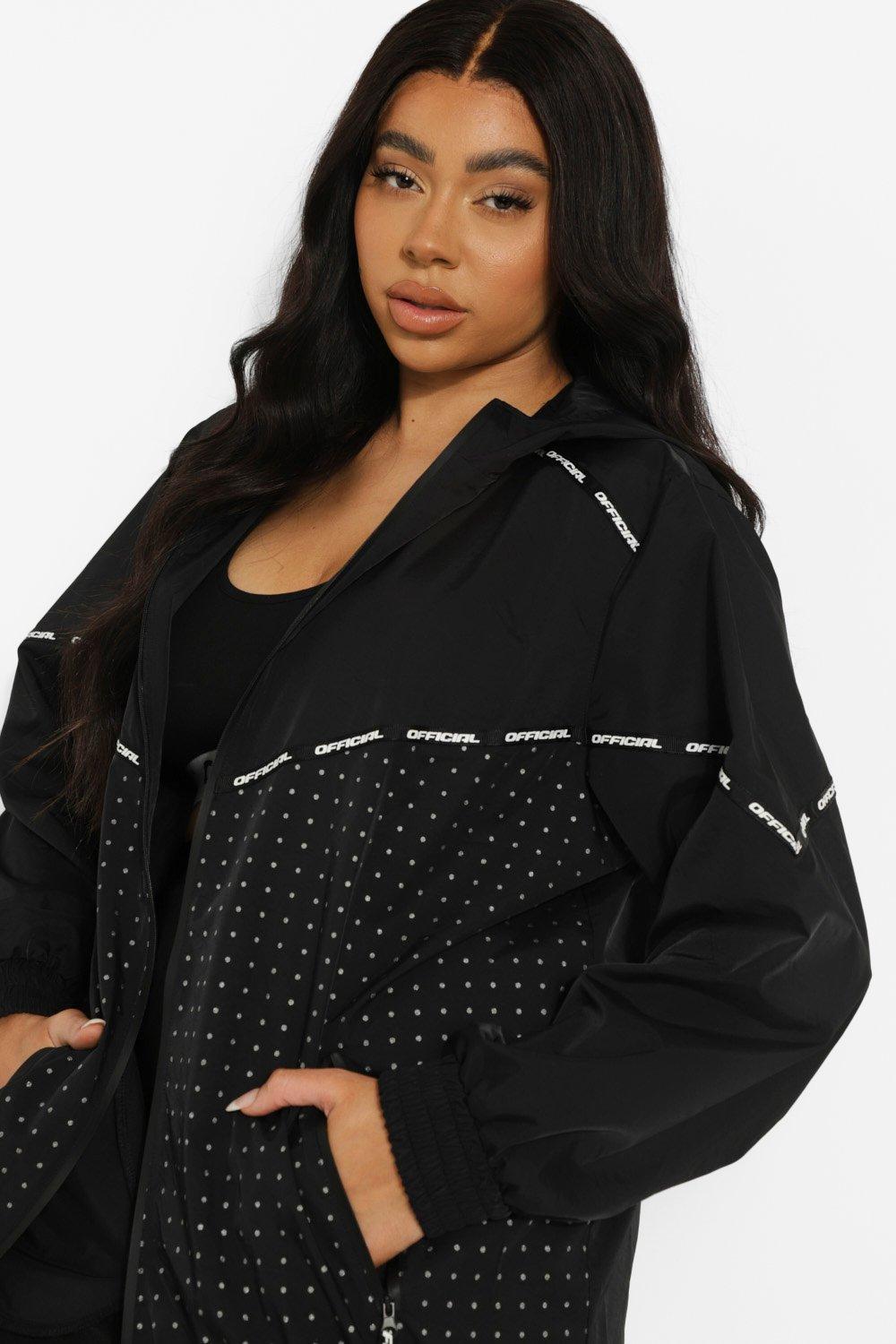 Plus size 2025 running jacket uk