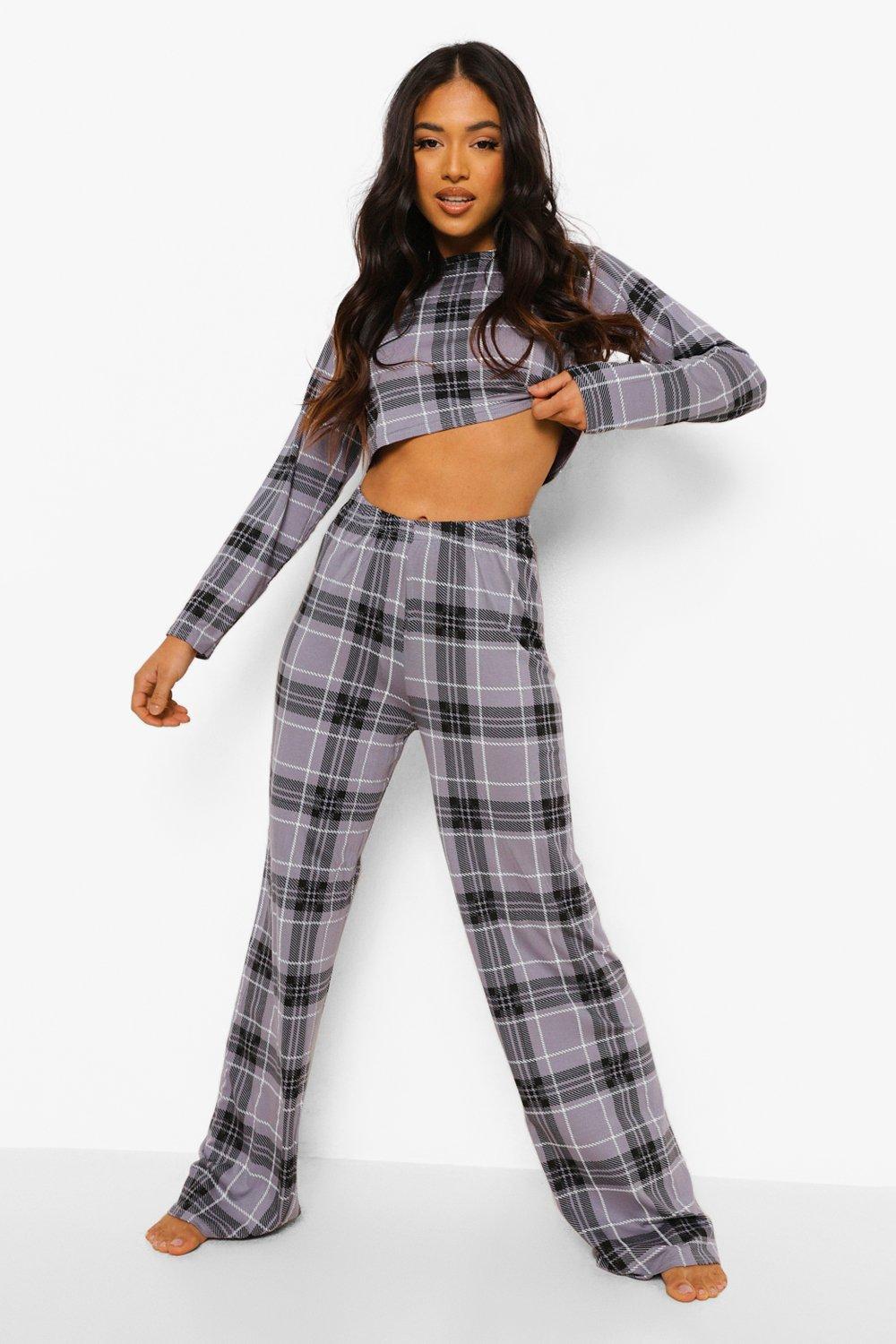 Pajama with crop top new arrivals