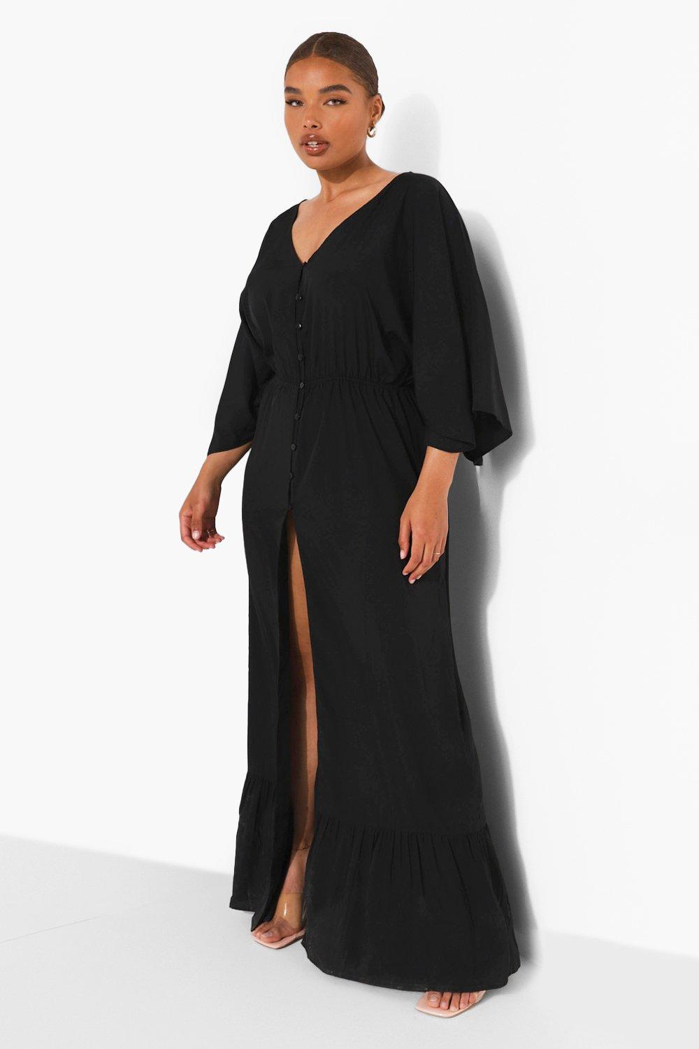 Boohoo plus maxi outlet dress