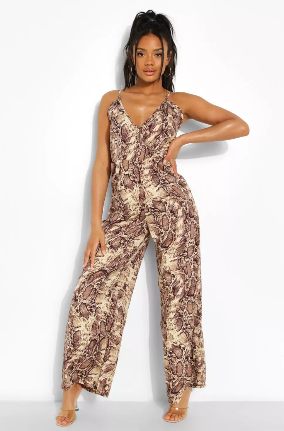 Snake hotsell print jumpsuit