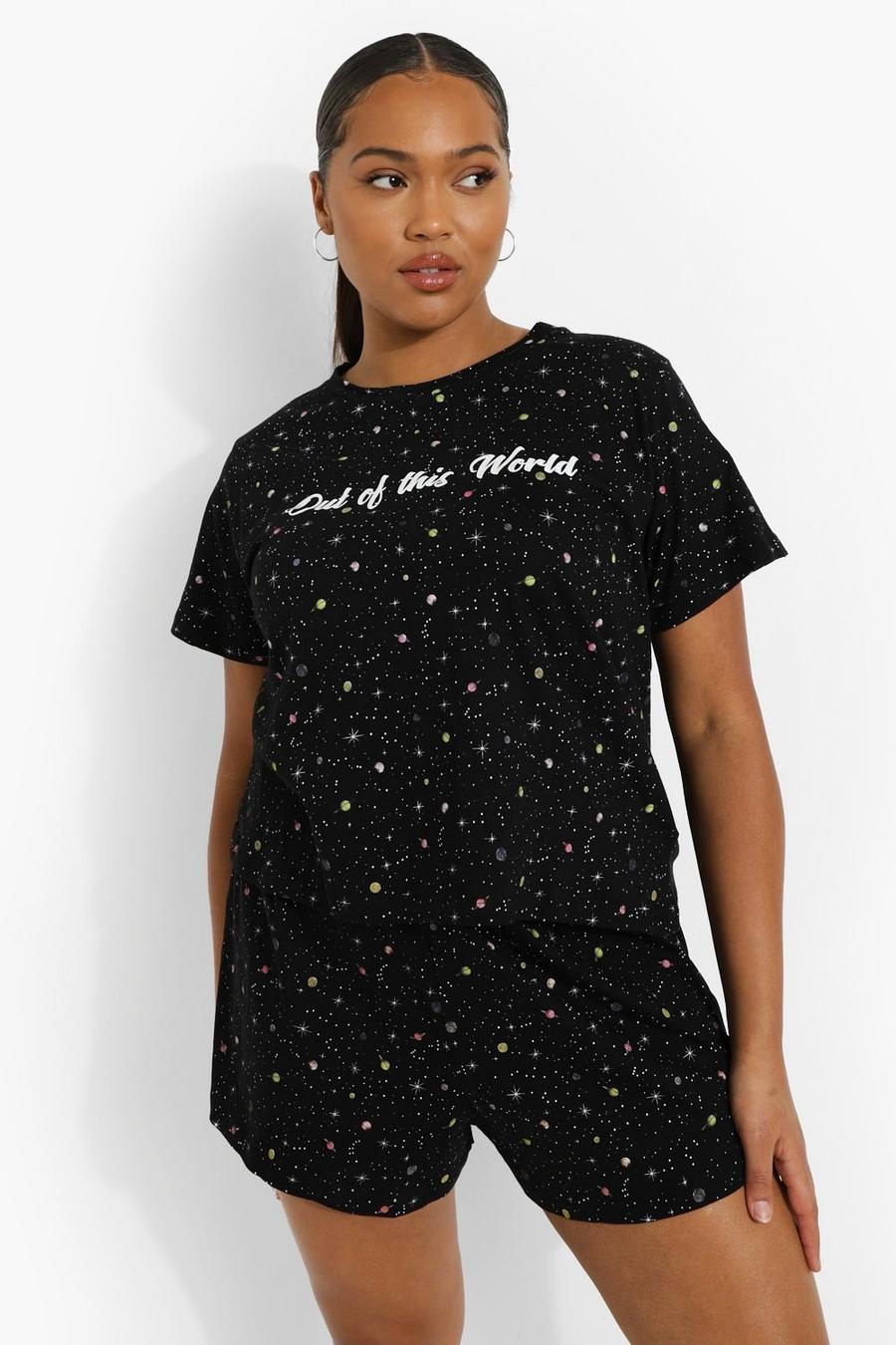 Black Plus Out Of This World Pajamas image number 1