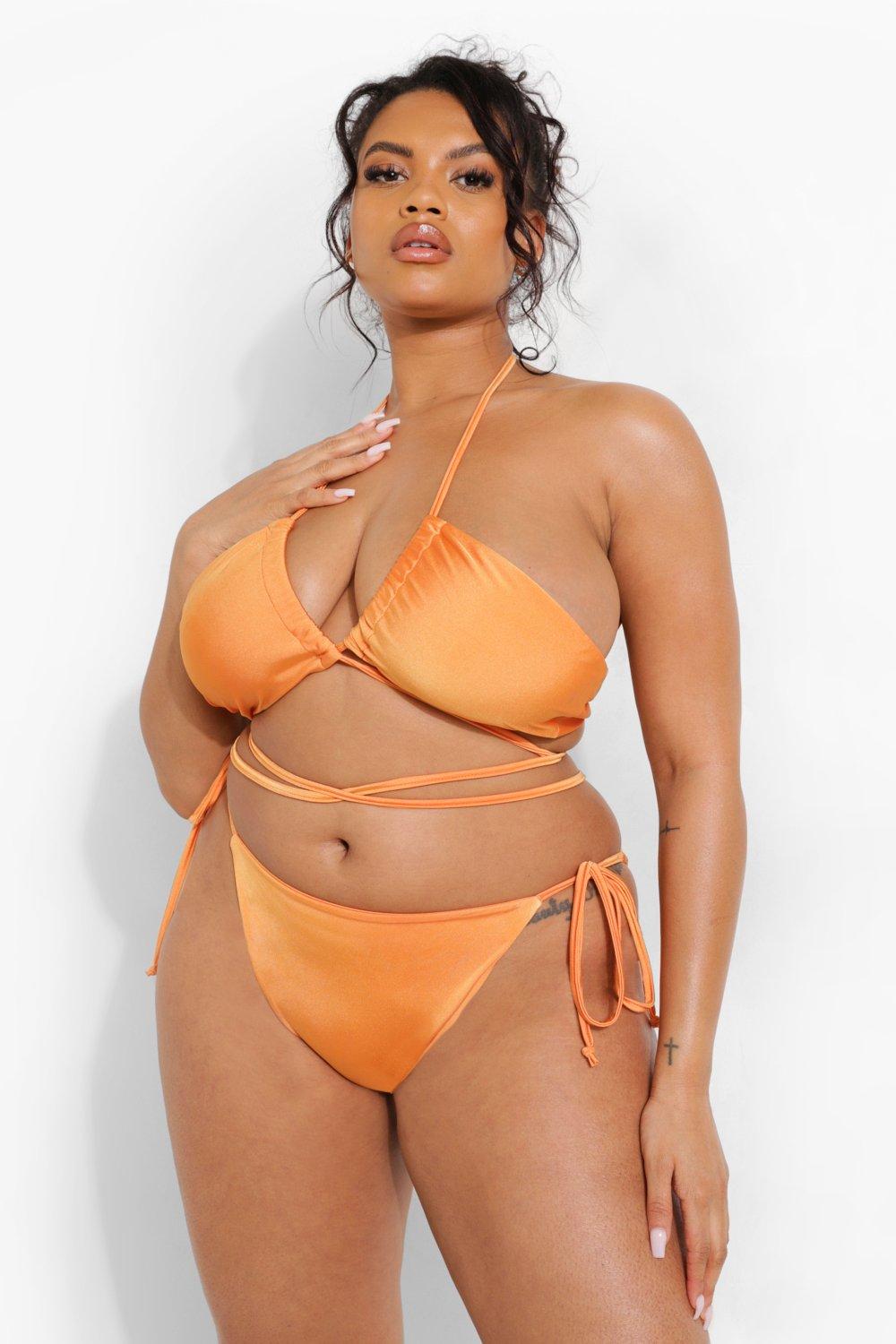 Boohoo store curve bikini