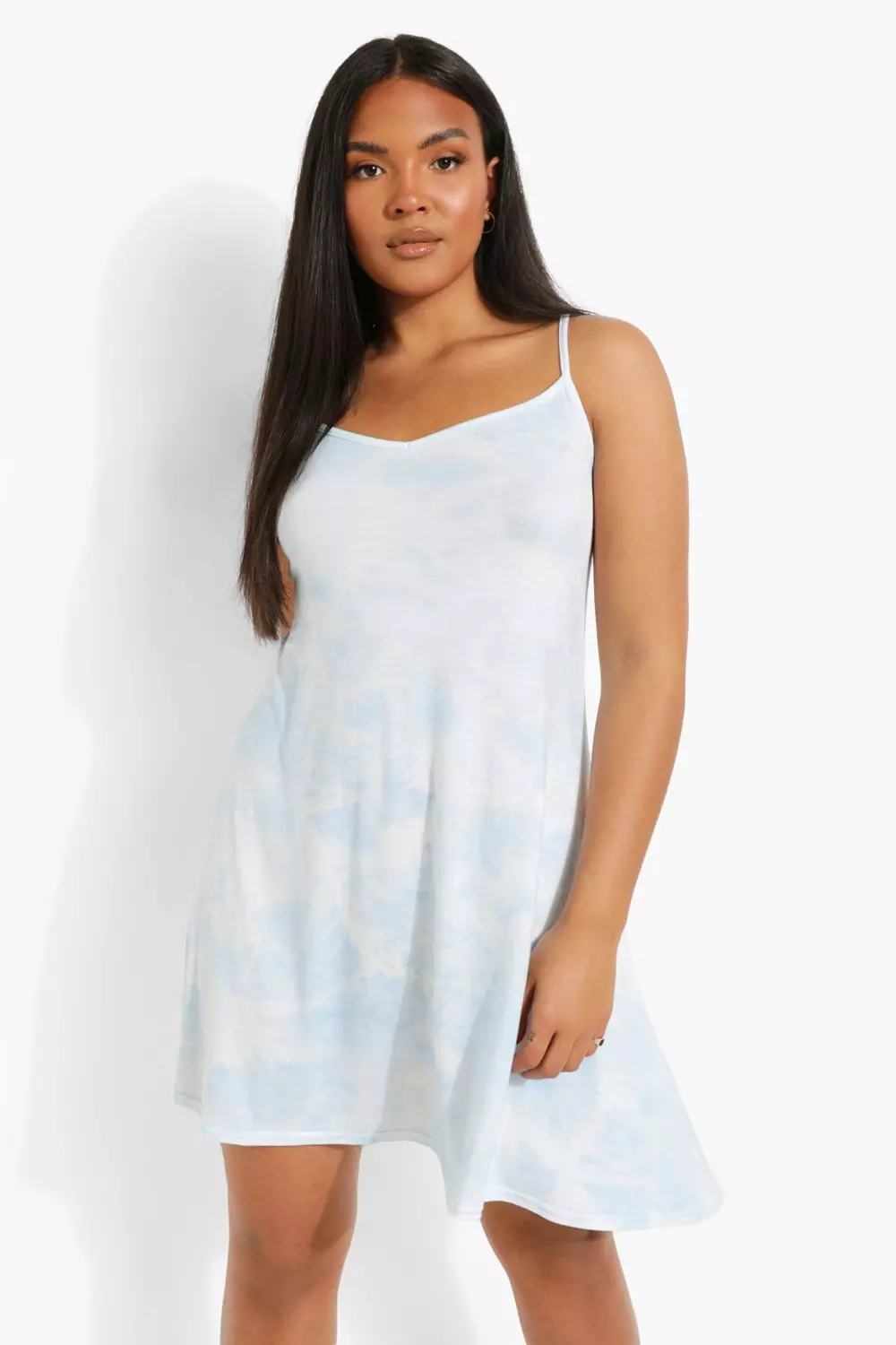 Tie dye swing hot sale dress