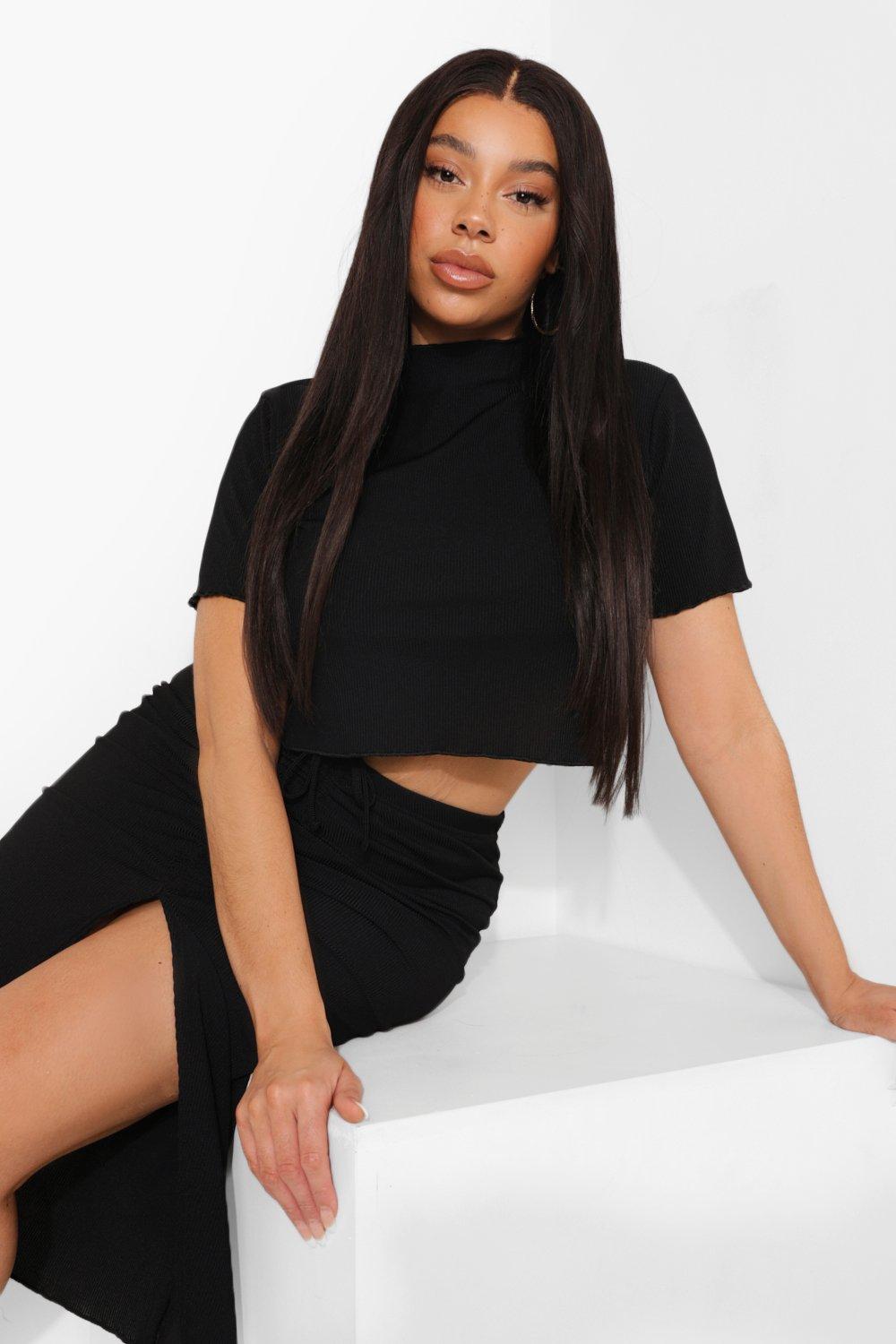 Co ord midi skirt and best sale crop top