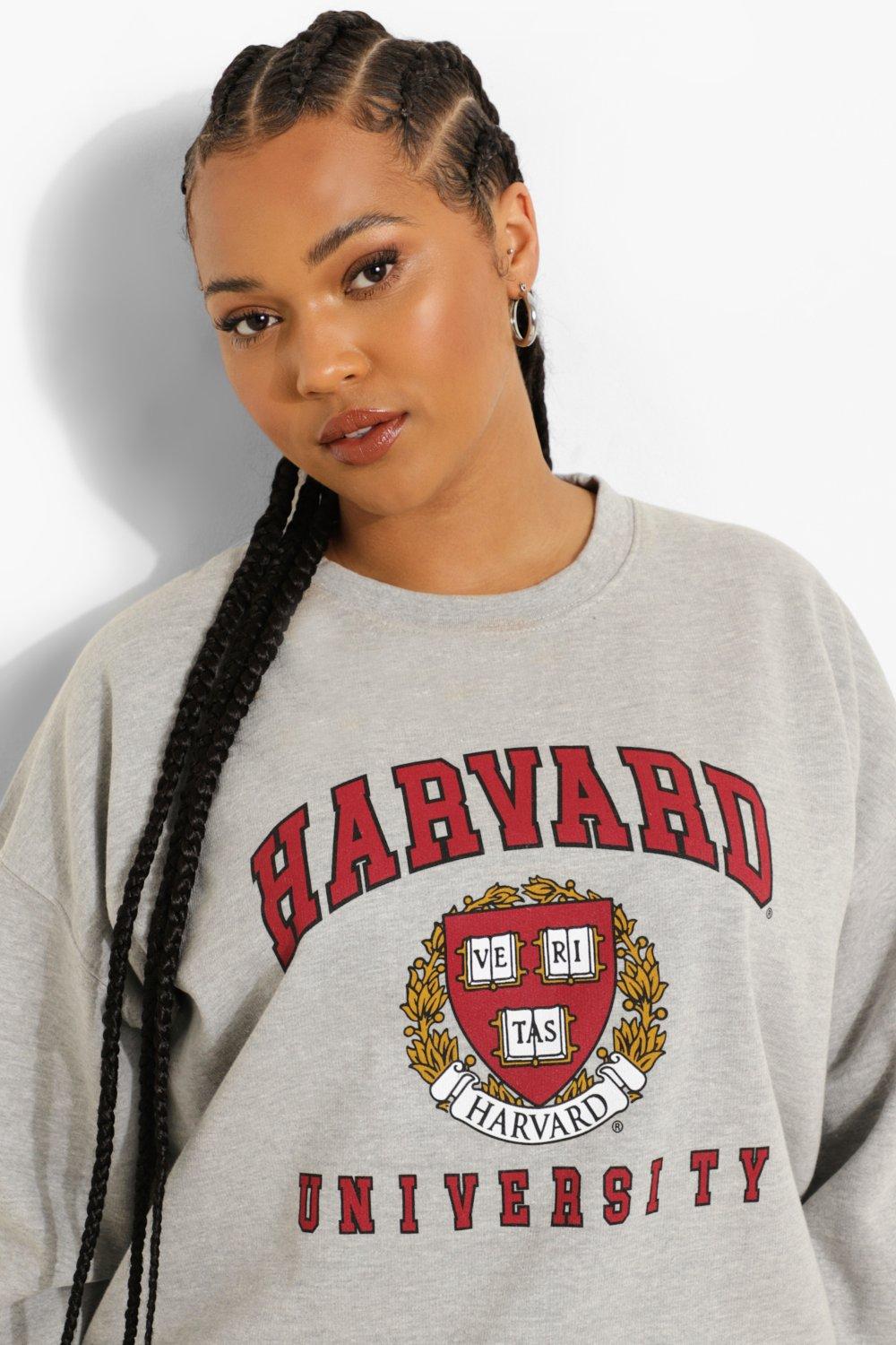 Oversized harvard sweatshirt sale