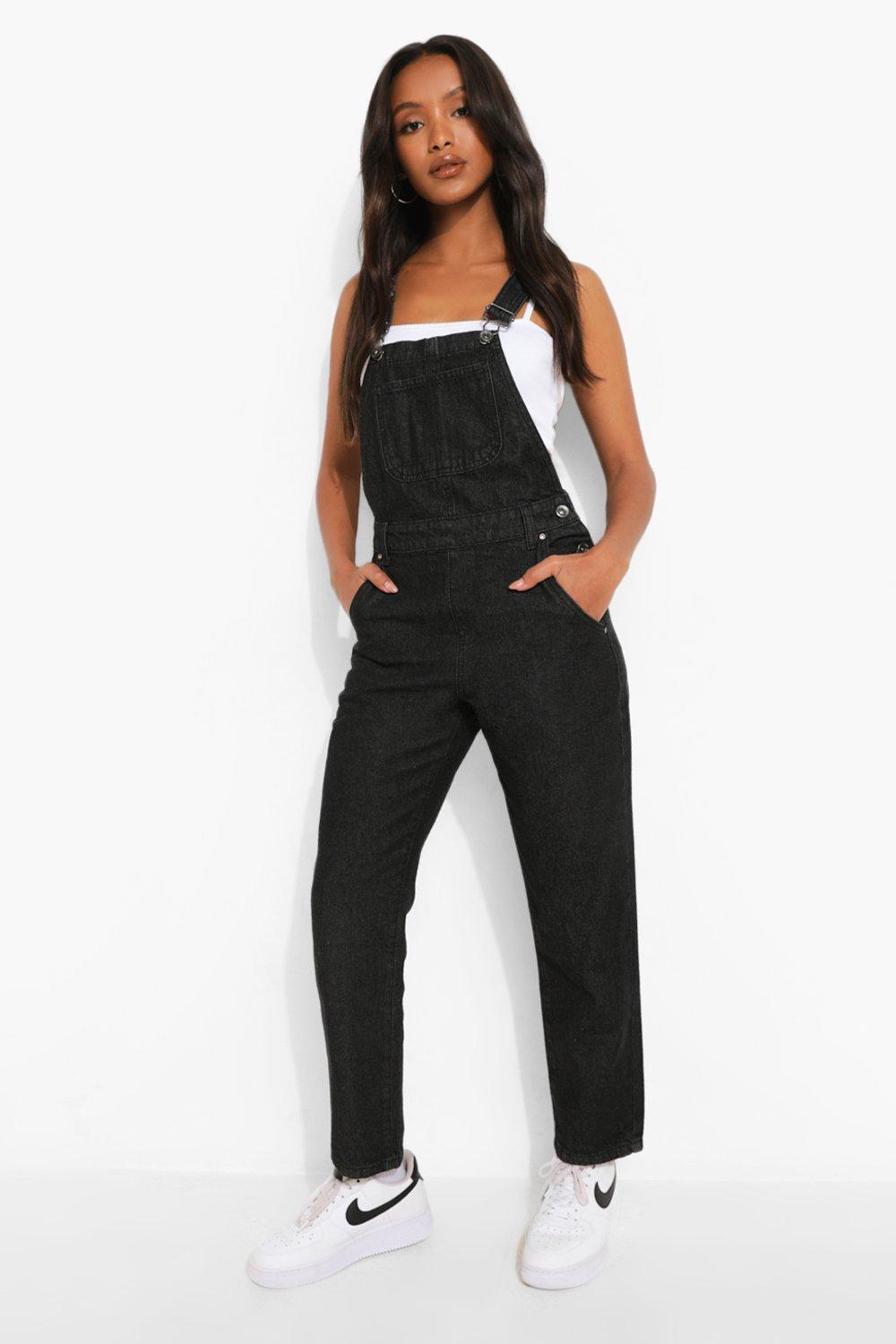 boohoo petite dungarees