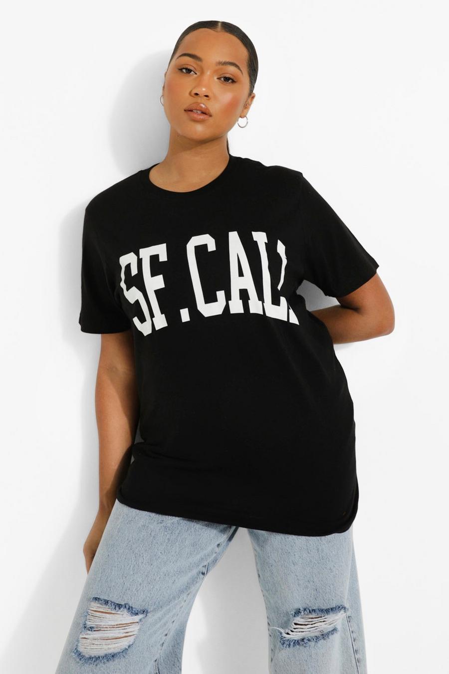 Camiseta Sf Cali Plus , Negro image number 1