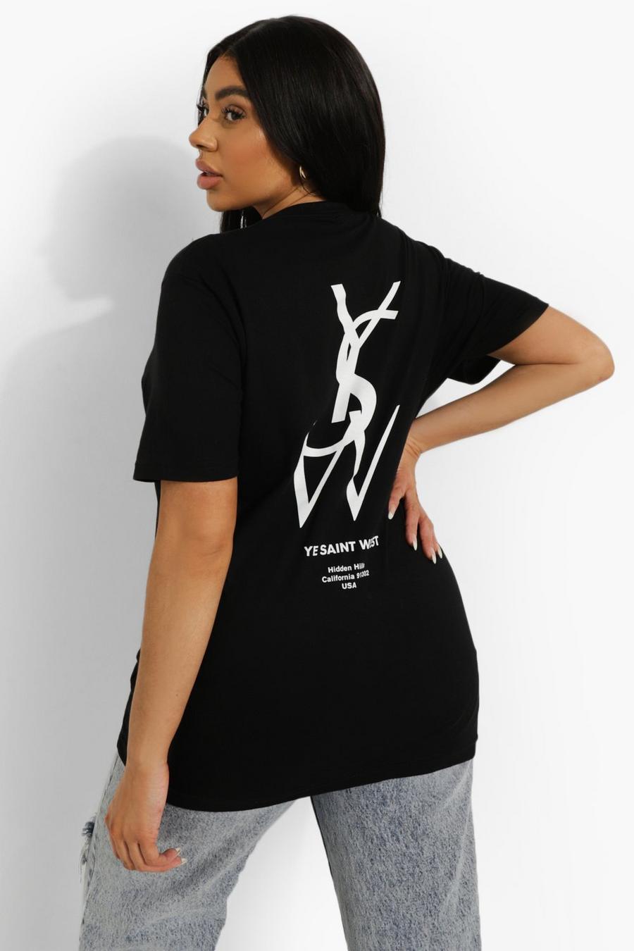 Black Plus - Ye Saint West T-shirt image number 1