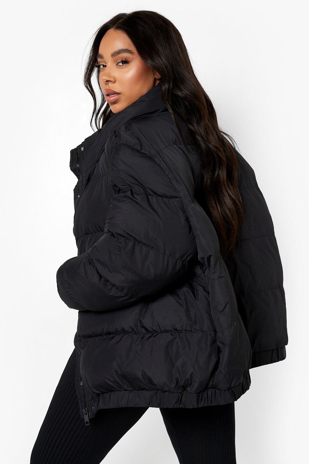 Boohoo on sale padded jacket