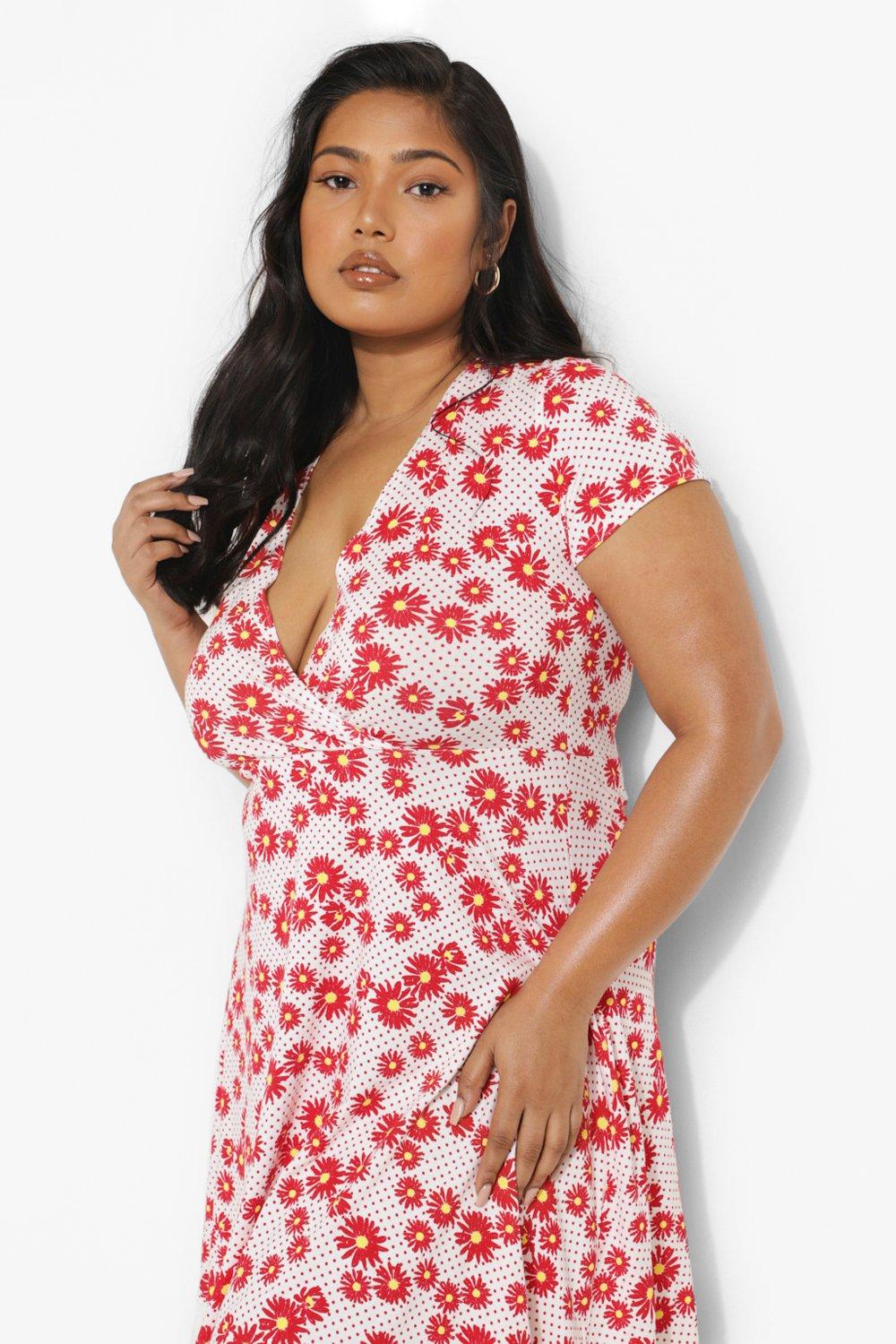 Robe courte best sale grande taille femme