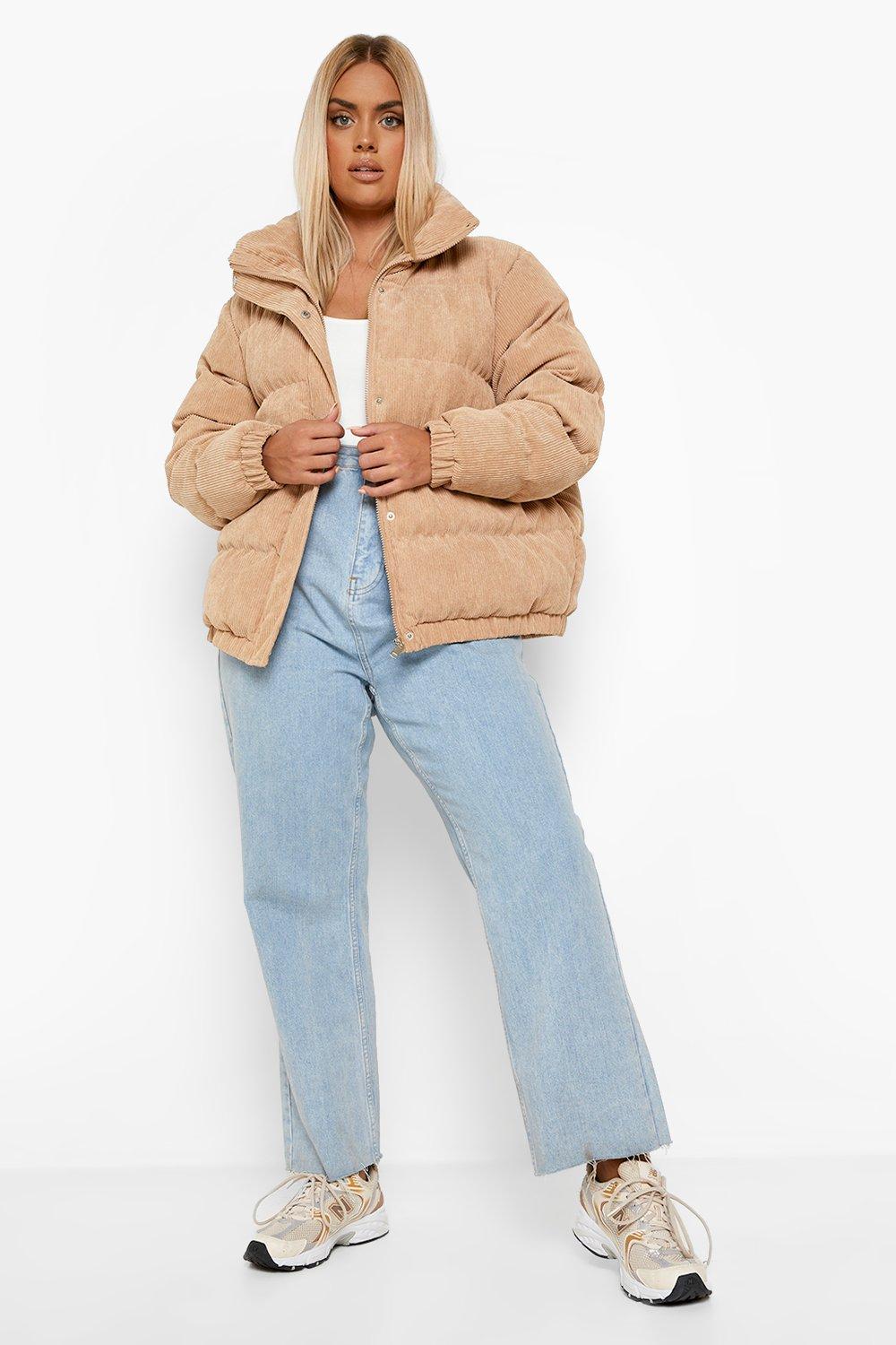 boohoo Funnel Neck Puffer Jacket