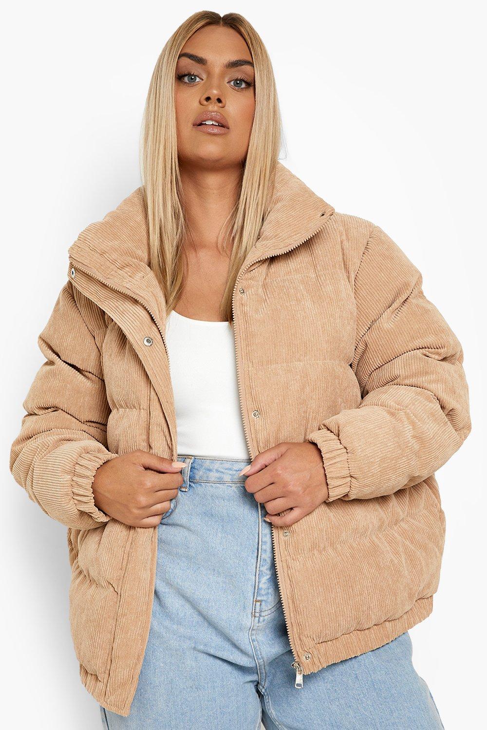 boohoo Funnel Neck Puffer Jacket