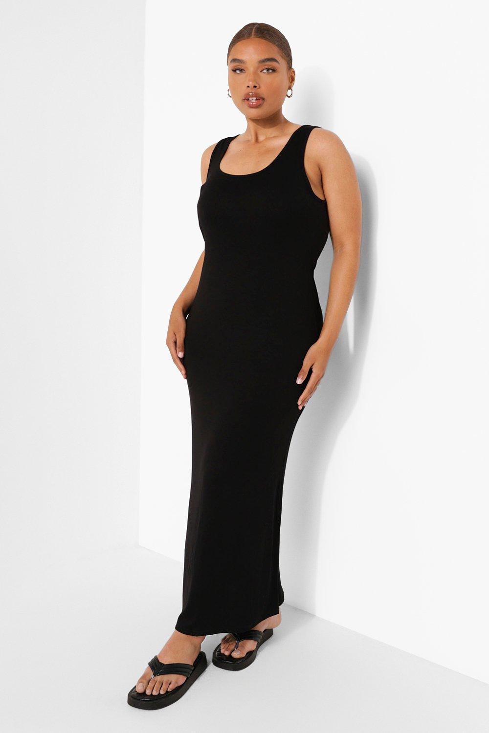 Boohoo jersey 2025 maxi dress