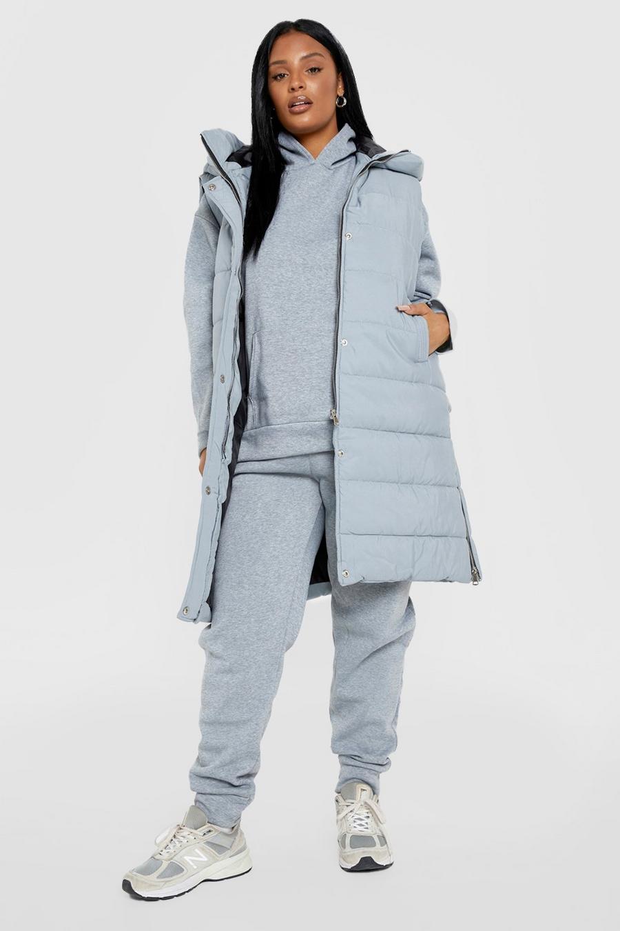 Womens Winter Coats,Womens Plus Size Winter Coat with Faux Fur Hood Lined Parkas 