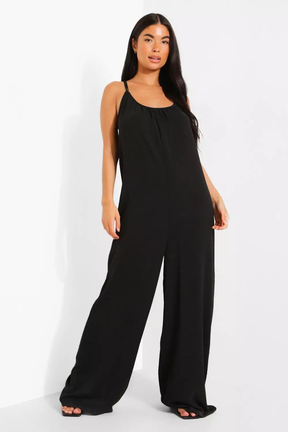 Boohoo store cami jumpsuit