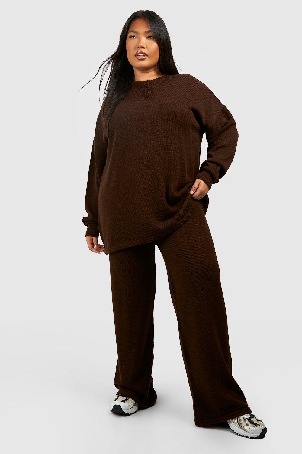 Boohoo plus size online loungewear