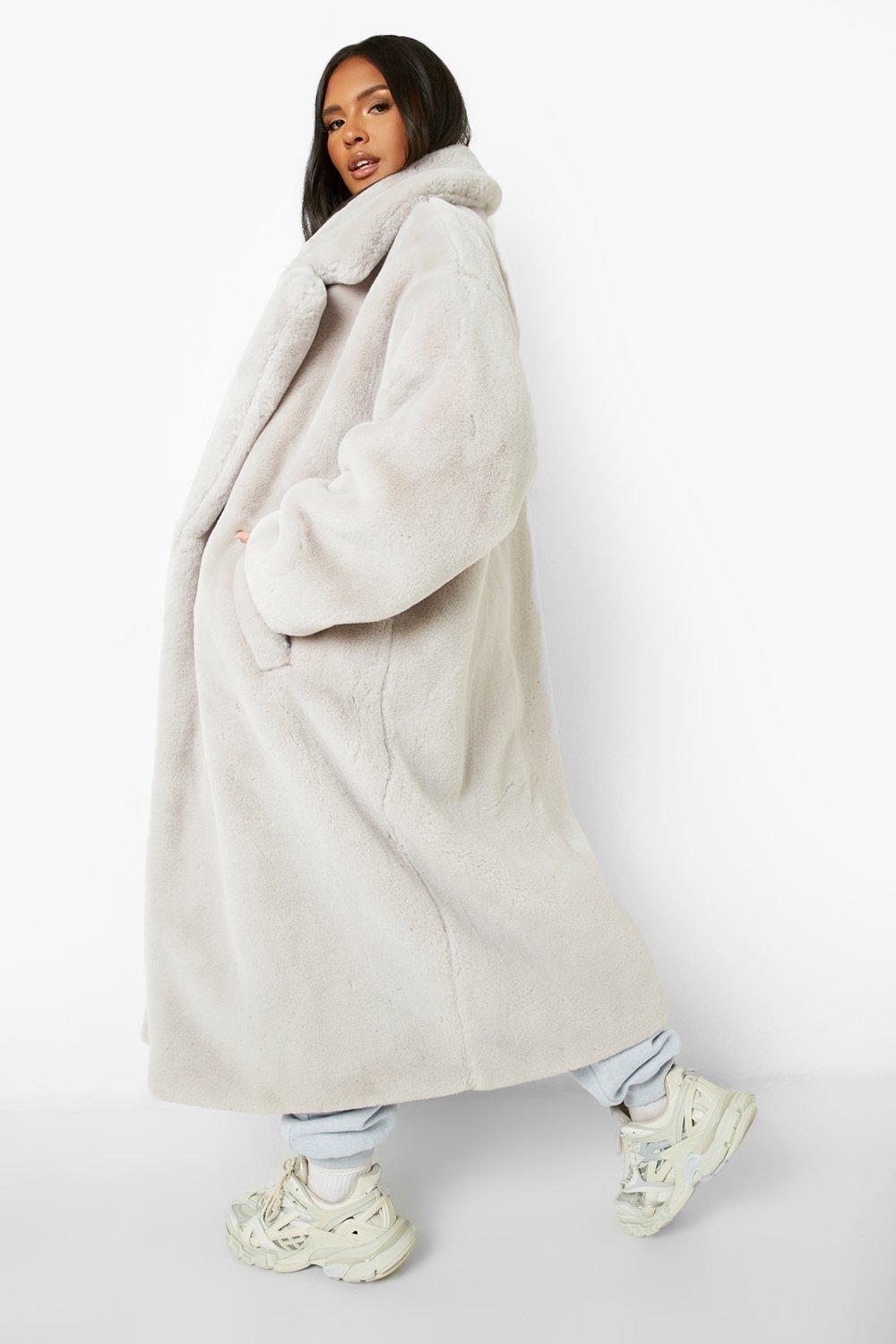 Boohoo on sale longline coat