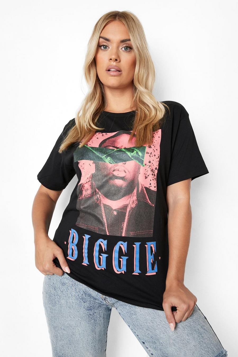 Black Plus Biggie Licensed T-shirt image number 1