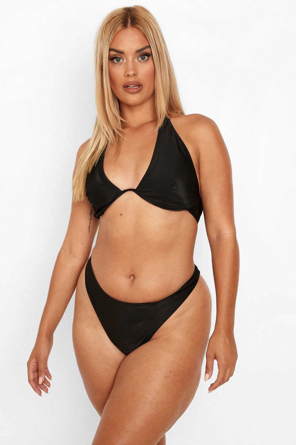 Plus thong swimsuit deals