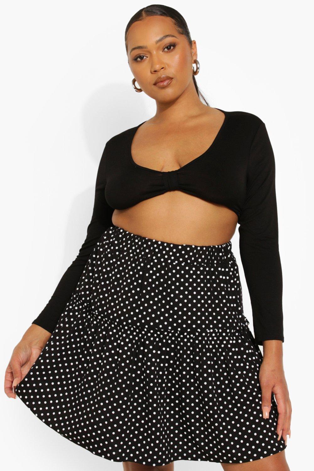 Polka dot shop skirt xxl