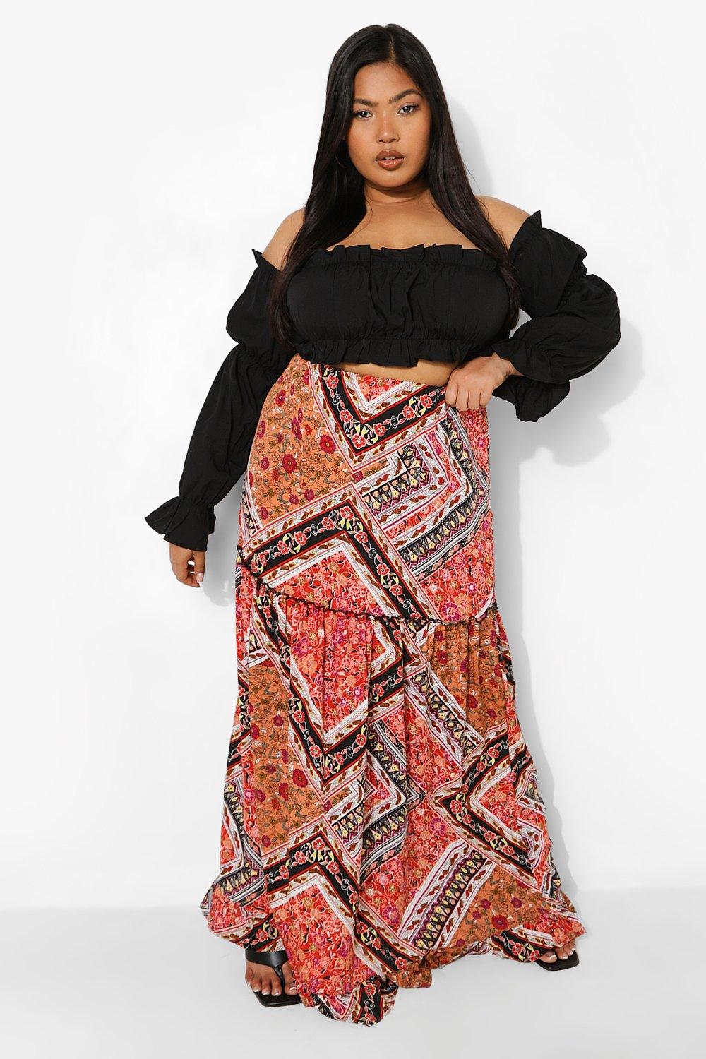 Paisley on sale maxi skirts