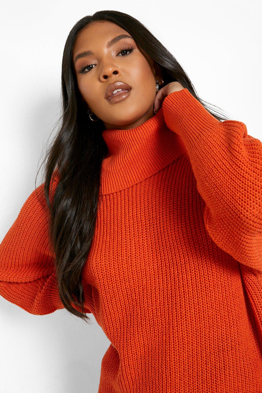 Ladies orange outlet turtleneck