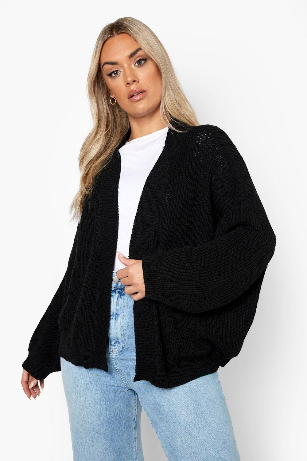 Plus Edge To Edge Cardigan