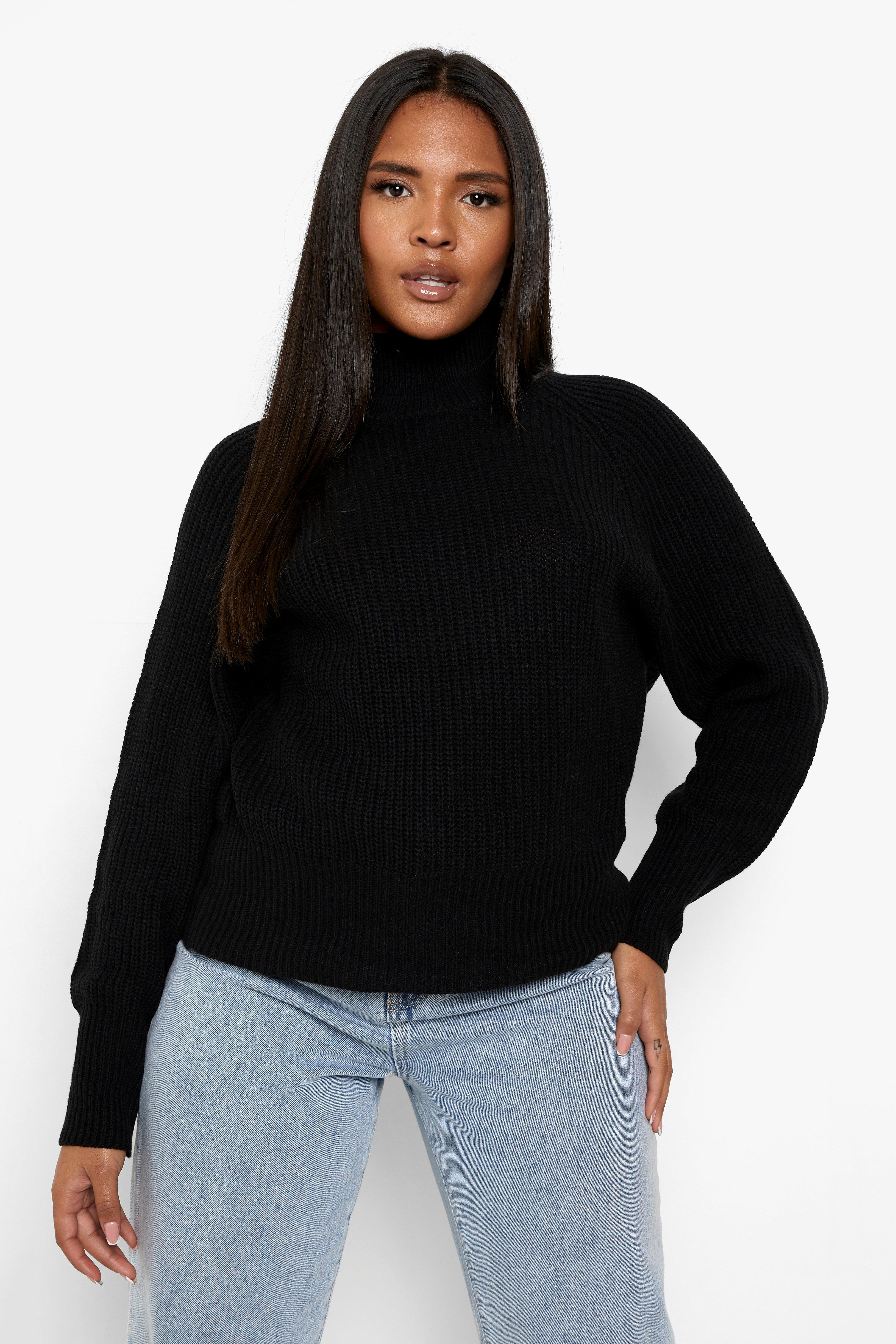 Boohoo roll neck jumper sale