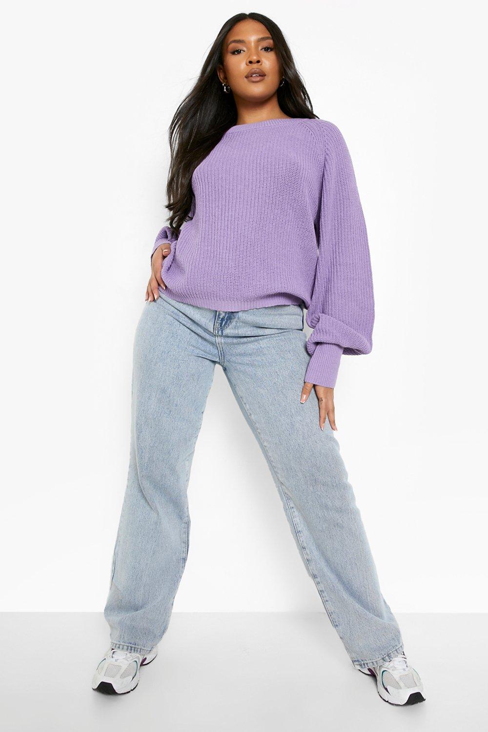 Cropped 2024 oversized jumper