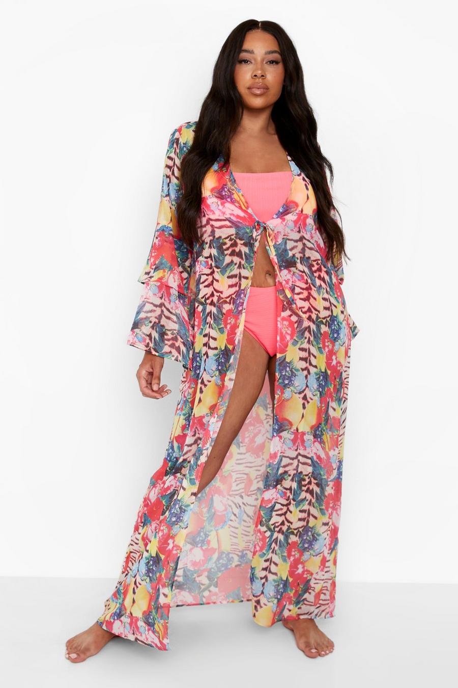 Plus tropischer Strand-Kimono, Multi image number 1