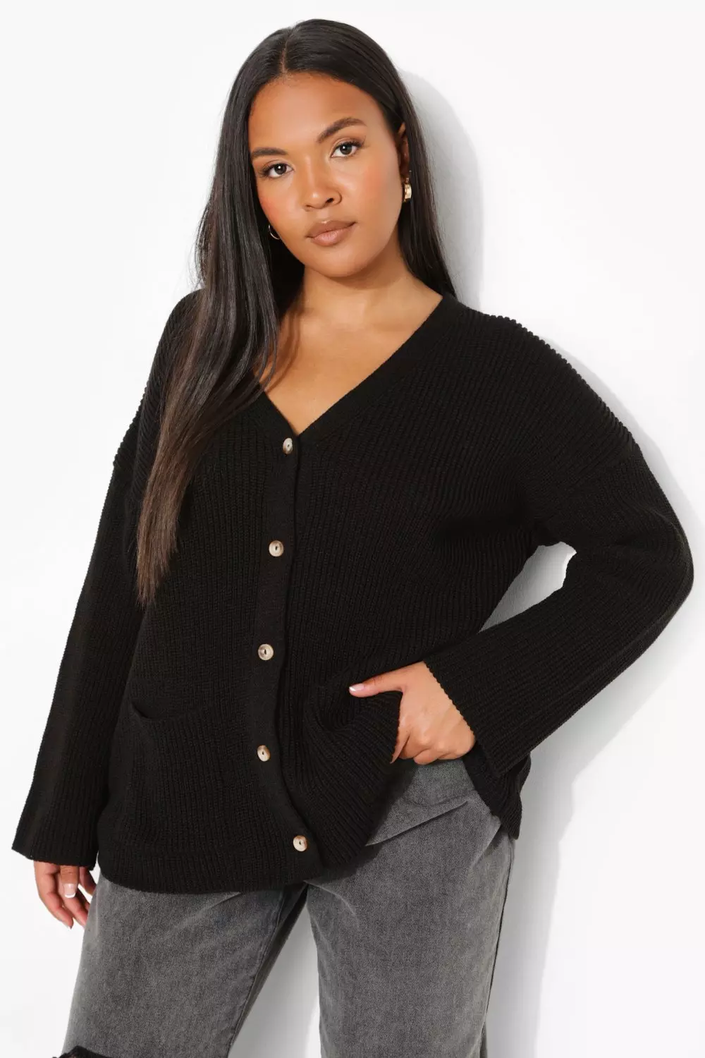 Plus size 2025 slouchy cardigan