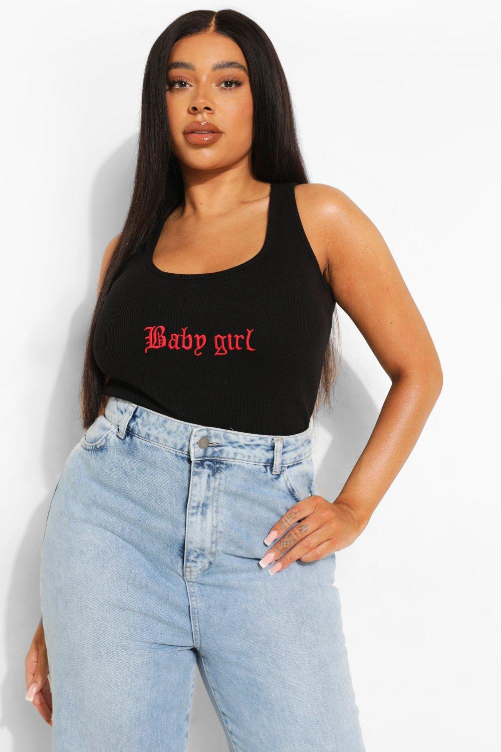 Baby girl best sale black vest top