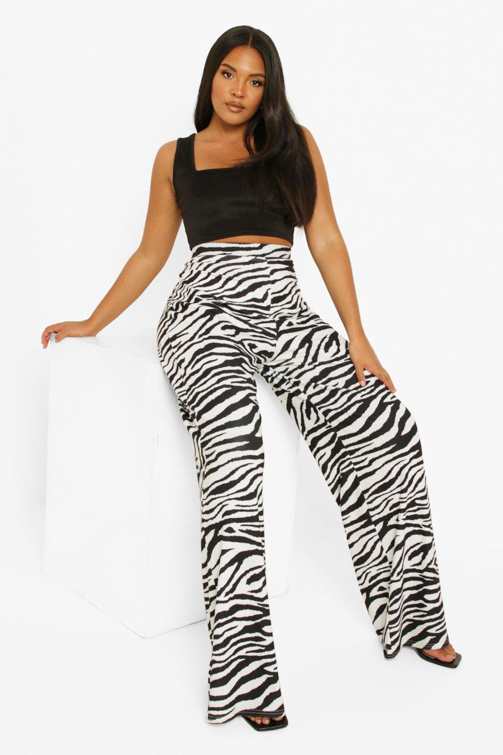 Pantalon femme taille haute coupe large store
