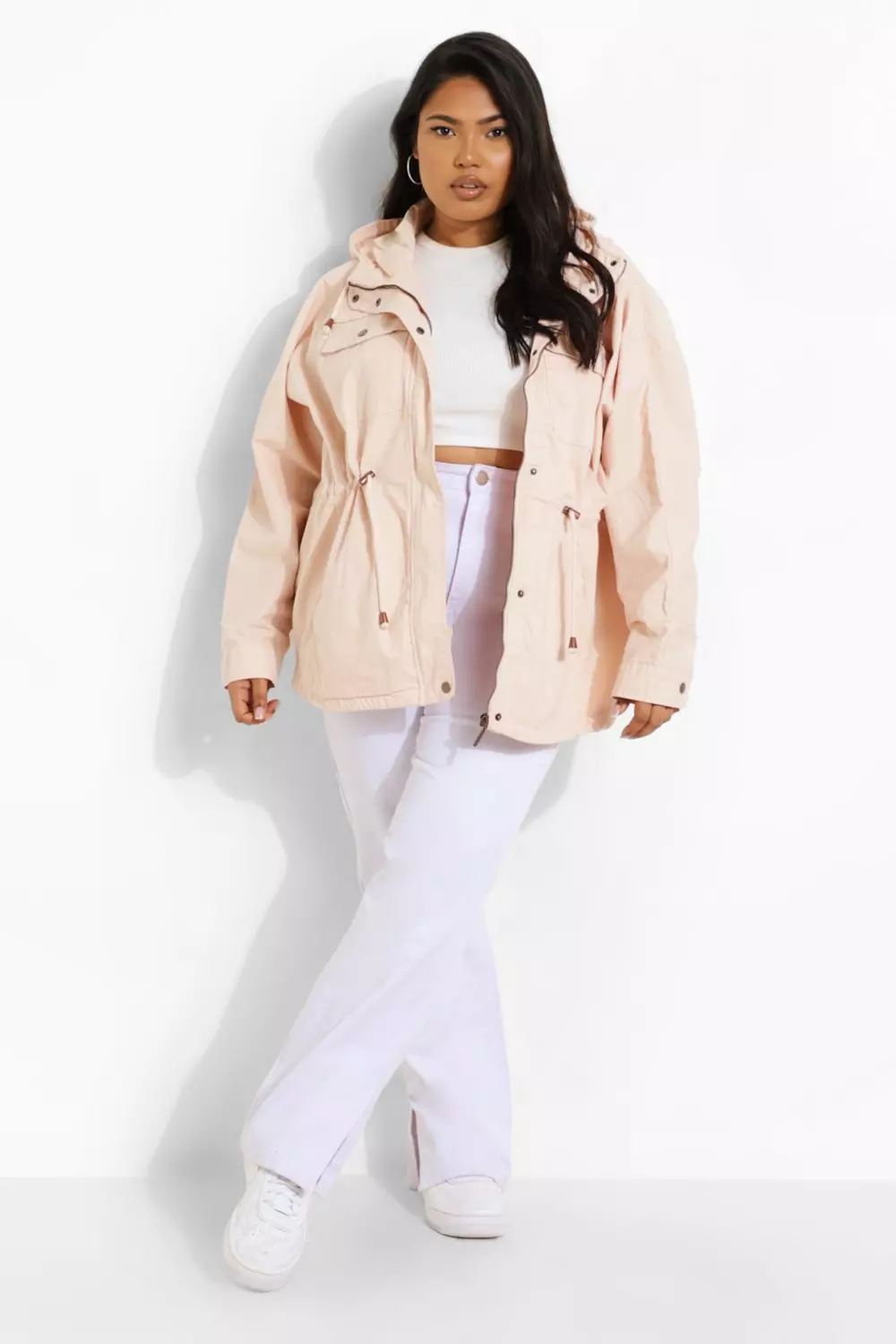 Boohoo hotsell rain coat