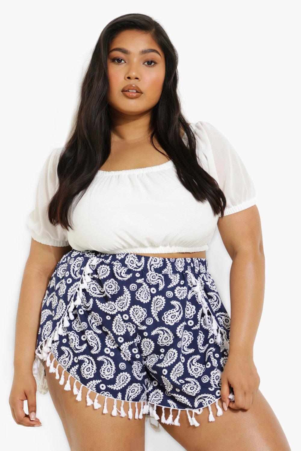 Size Shorts | Womens Plus Size Shorts | boohoo