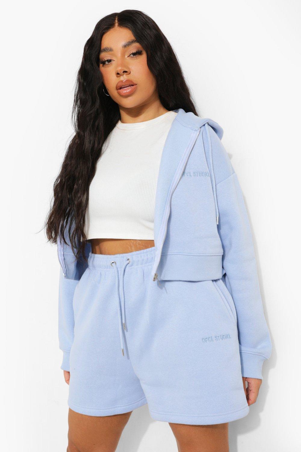 Plus size cropped sweatshirts best sale