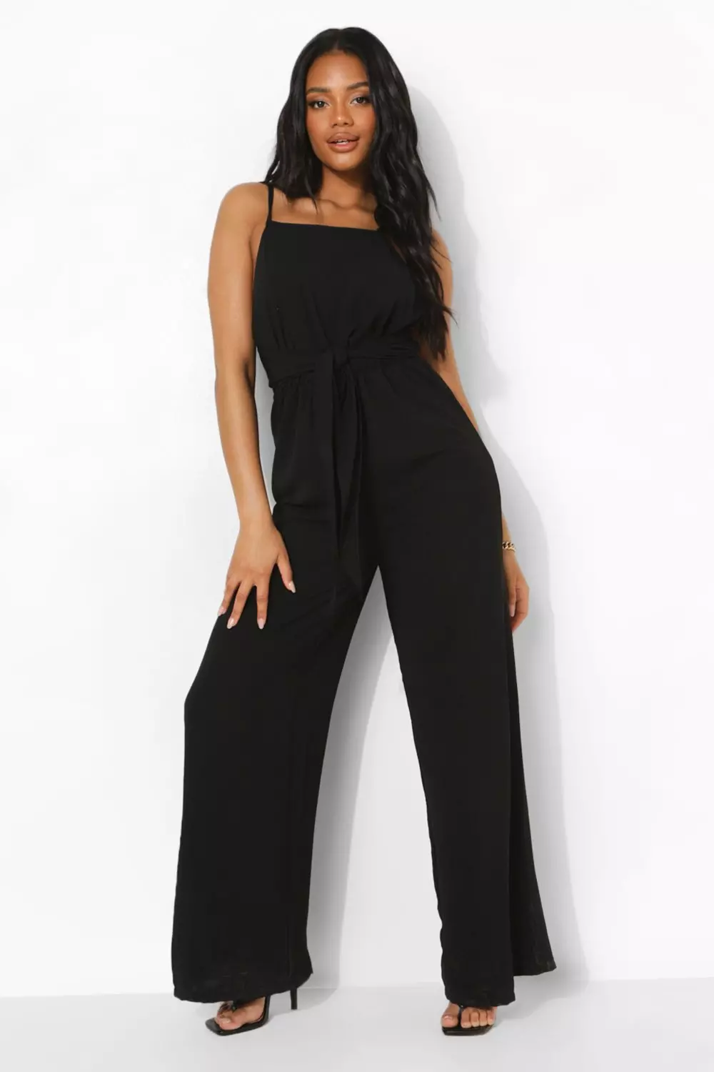 Linen petite jumpsuit online