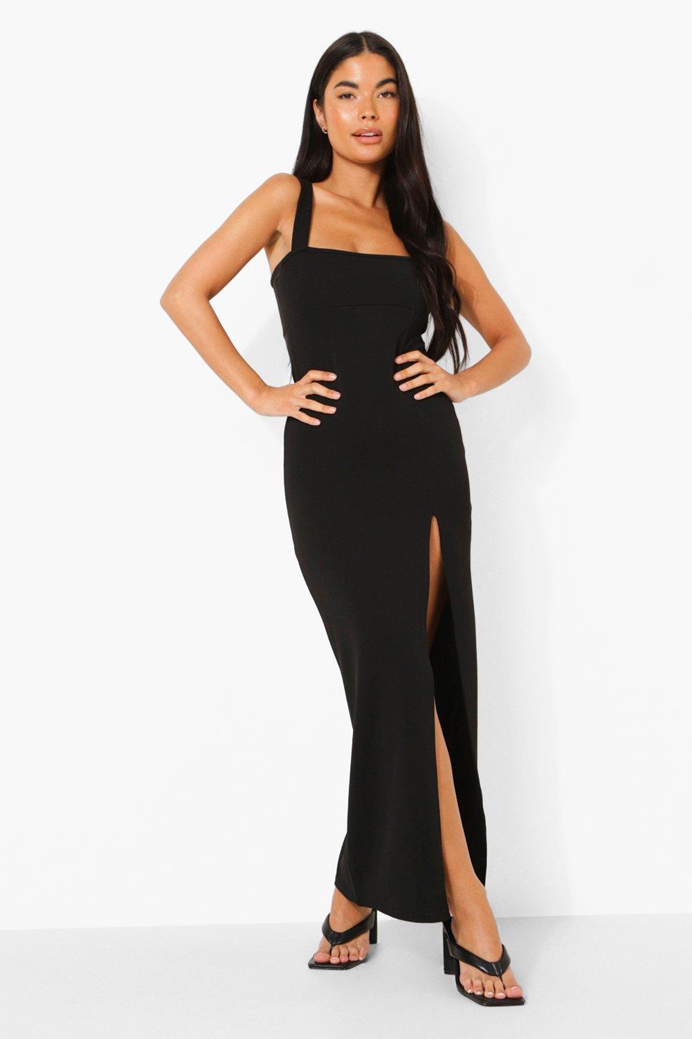 Robe longue boohoo sale